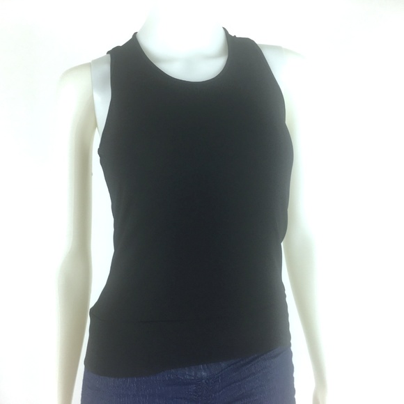 George Stretch Women's Sz SX (0/2) Black Tank Top - Picture 1 of 5